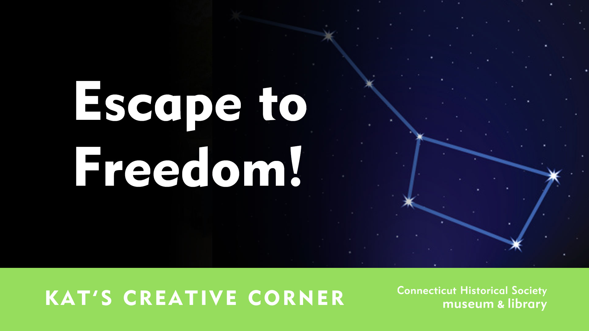 Kat’s Creative Corner: Escape to Freedom!